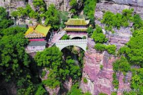 千丈虹桥望入微 天光云彩共楼飞——探访井陉县苍岩山福庆寺 